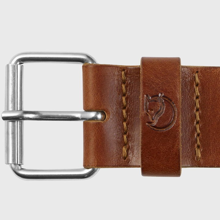 Fjällräven Unisex Singi 4 Cm Gürtel (1er Pack) 85cm Braun (Leather Cognac 249), 85cm Braun (Leather