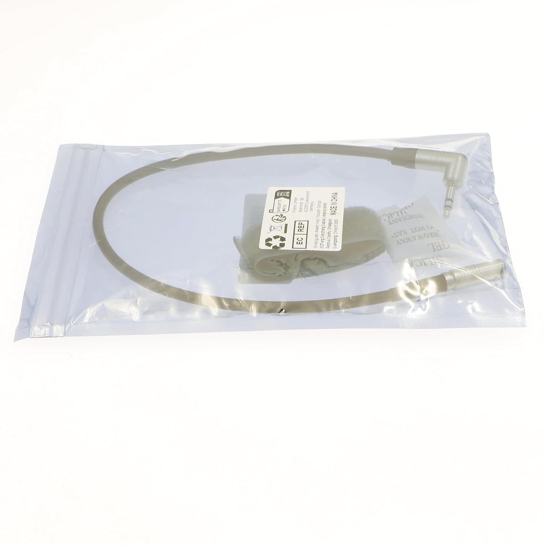 Uonecn Timecode-Kabel DIN 1,0丨2,3 auf 3,5 mm TRS 90 Grad Zeitcode-Kabel für Canon R5C Tentakel Sync
