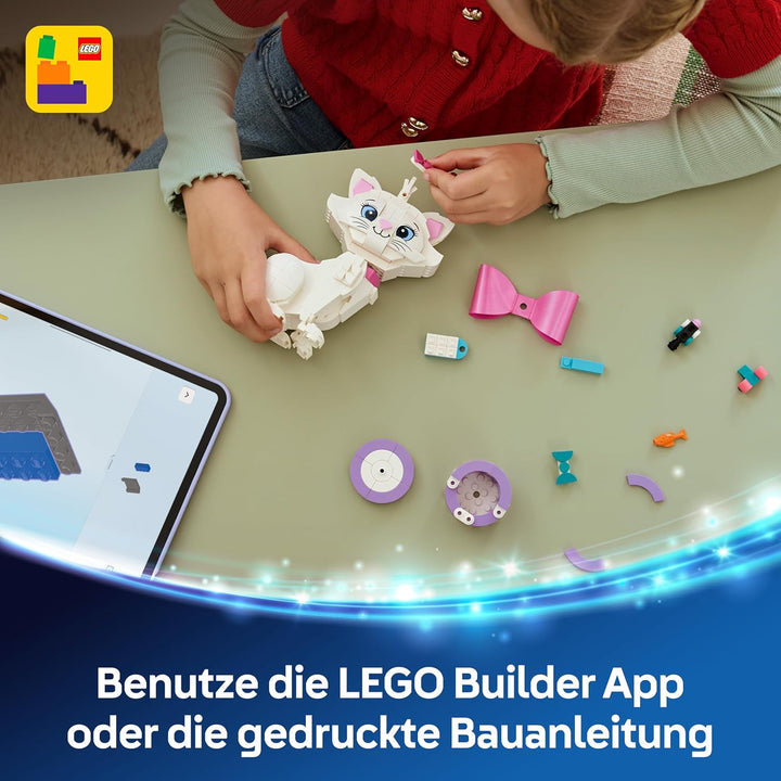 LEGO ǀ Disney Aristocats: Bezaubernde Marie - Spielzeug - Katzenfigur mit Zubehör - inkl. Textilschl