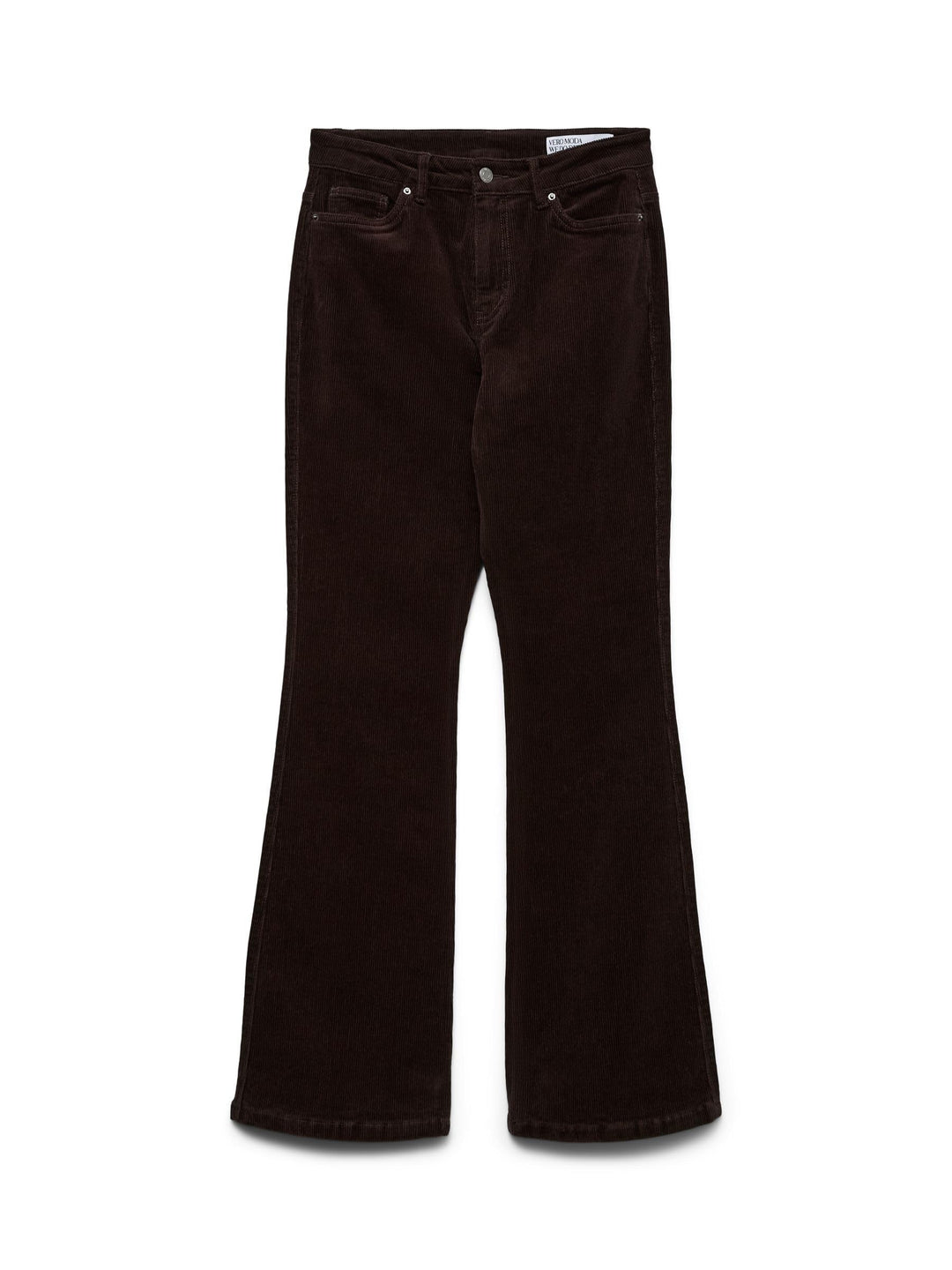 VERO MODA Female Hose VMSIGA Hohe Taille Hose XS / 34L Chocolate Torte, XS / 34L Chocolate Torte