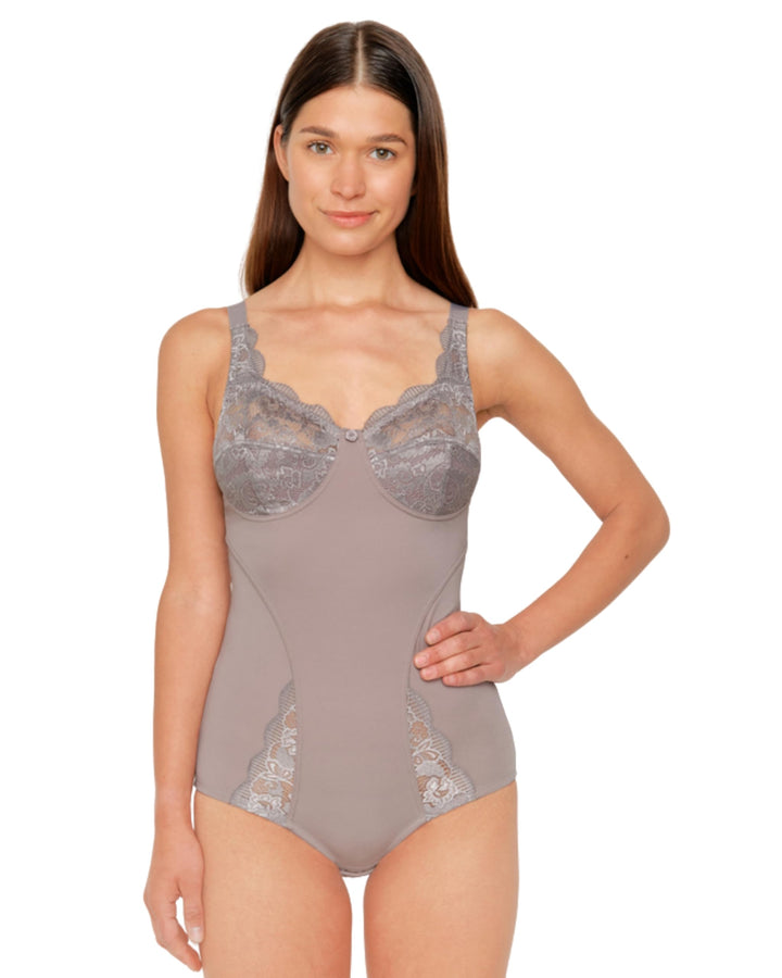 SUSA Body ohne Bügel Latina I Body Shapewear Damen stark formend I Frauen Mieder I Softer Bodysuit m