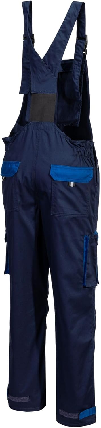 Portwest TX12 Herren Texo Kontrast Latzhose Arbeitslatzhose Marine XXL, Marine XXL