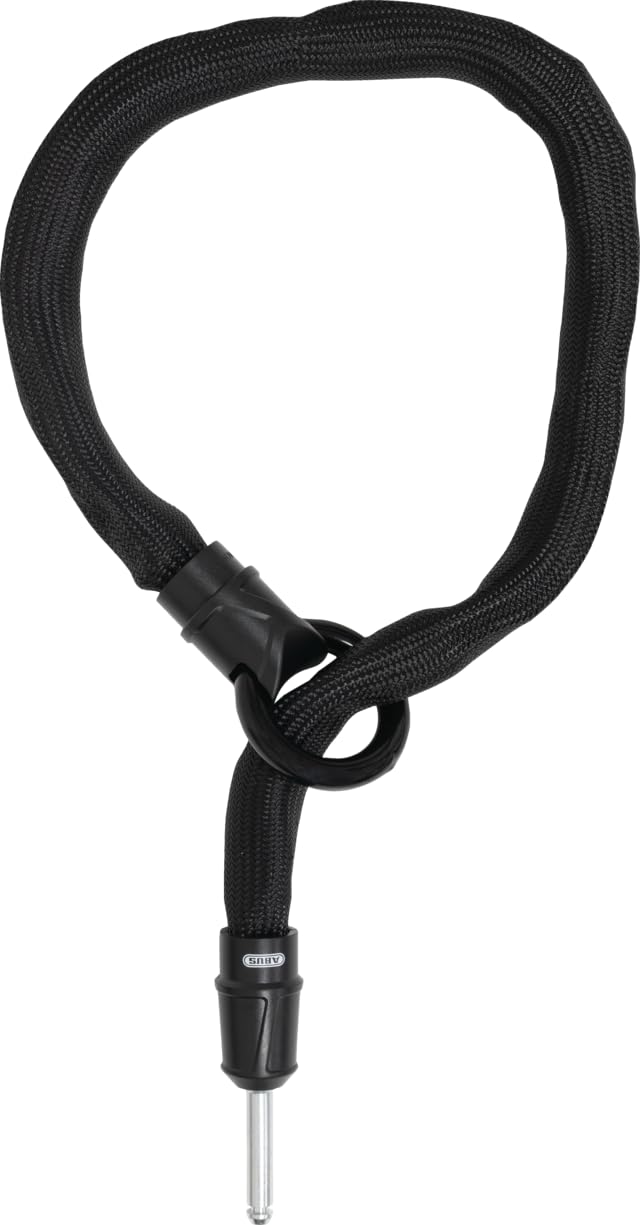 ABUS Rahmenschloss-Einsteckkette IvyTex Adaptor Chain 6KS + Schlosstasche ST5950 - Fahrradschloss mi