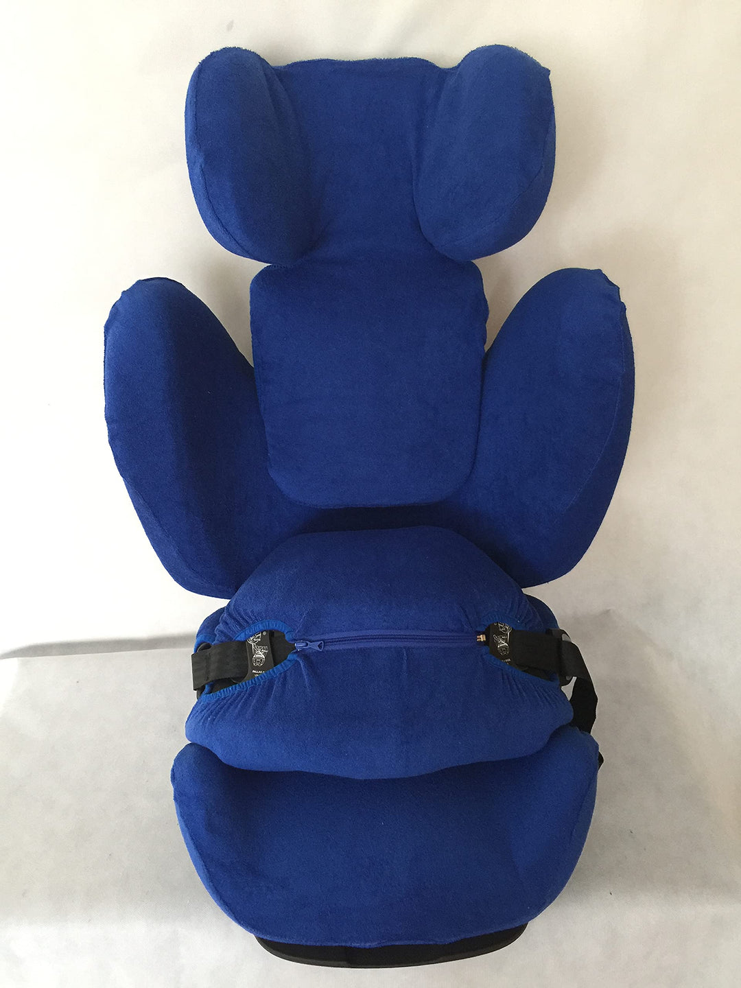 Sommerbezug Schonbezug für Cybex Pallas G I-Size, Solution G2 I-Fix Frottee 100% Baumwolle blau