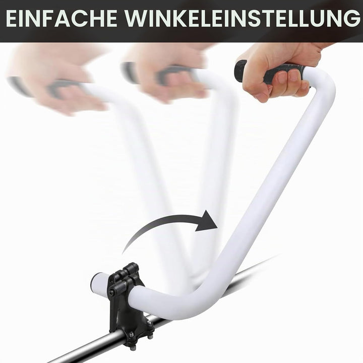 Trimmergriff, Rasentrimmer-Griff aus Aluminium, Ergonomischer Griff für Rasenmäher, Trimmer-Griffver