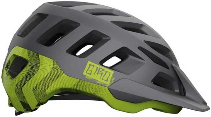 Giro Unisex – Erwachsene Radix M Matte Met Black/Ano Lime 22, M Matte Met Black/Ano Lime 22