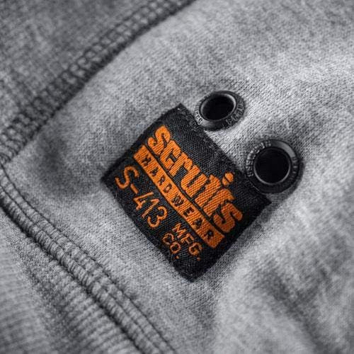 Scruffs Sweatshirt „Trade“, grau meliert S (T54516) S Grau, S Grau