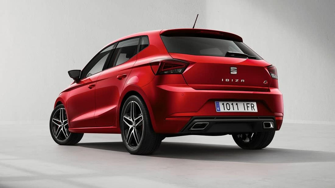 Fussmatten für Seat Ibiza V ab 2017, passgenau, rutschfest, Absatzschoner aus verstärktem Gummi, Bef