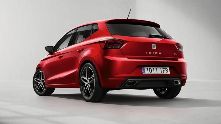 Fussmatten für Seat Ibiza V ab 2017, passgenau, rutschfest, Absatzschoner aus verstärktem Gummi, Bef