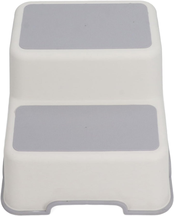 2-Stufen-Hocker für, Verdickter Kleinkind-Tritthocker aus Kunststoff, Rutschfester Baby-Tritthocker,