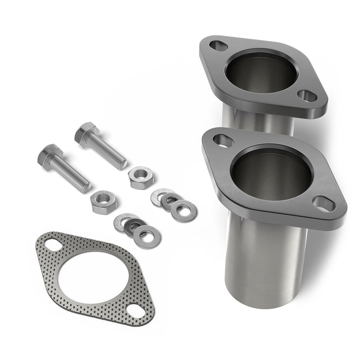 Universal Reparatur Flanschset VZ Abgasanlage von Ø45 50 55 60mm Auspuff Flansch.SET aus Massivstahl