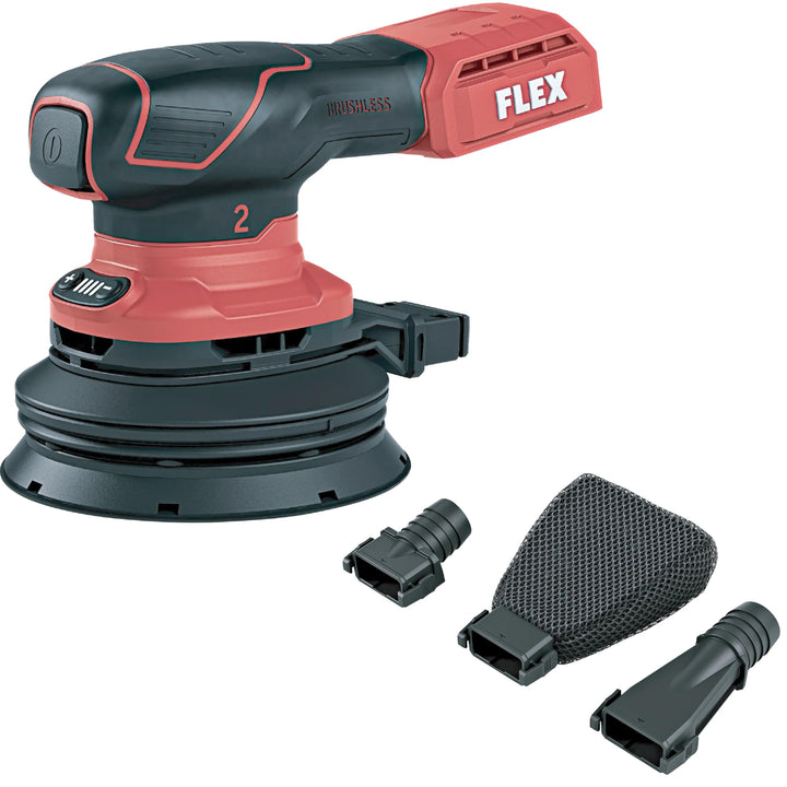 Flex Akku-Exzenterschleifer ORE 2-125 18-EC C (ohne Akku, Schleifteller-ø 125 mm, Multisander mit Dr
