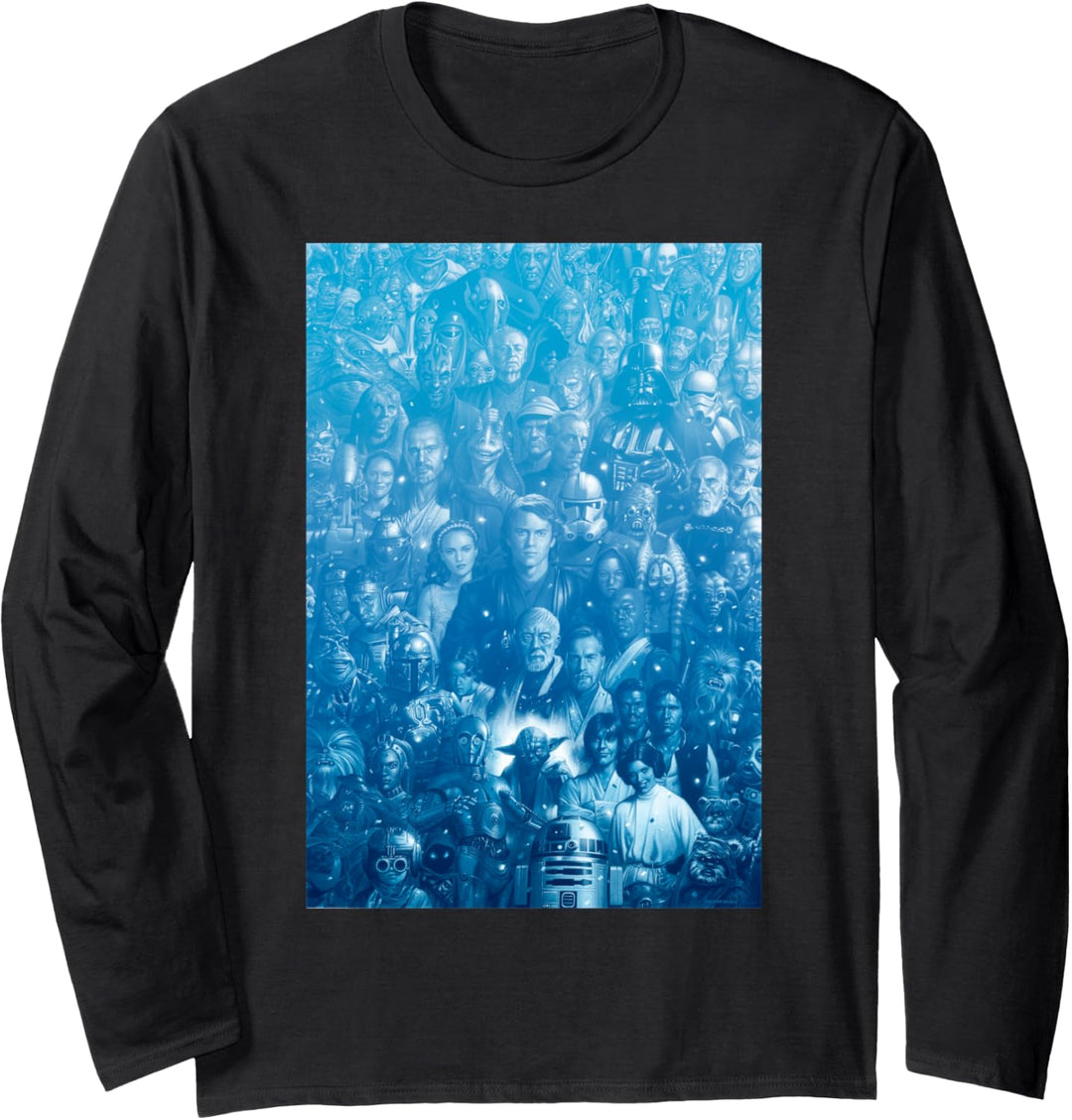 Star Wars Group Shot Ghostly Photo Langarmshirt