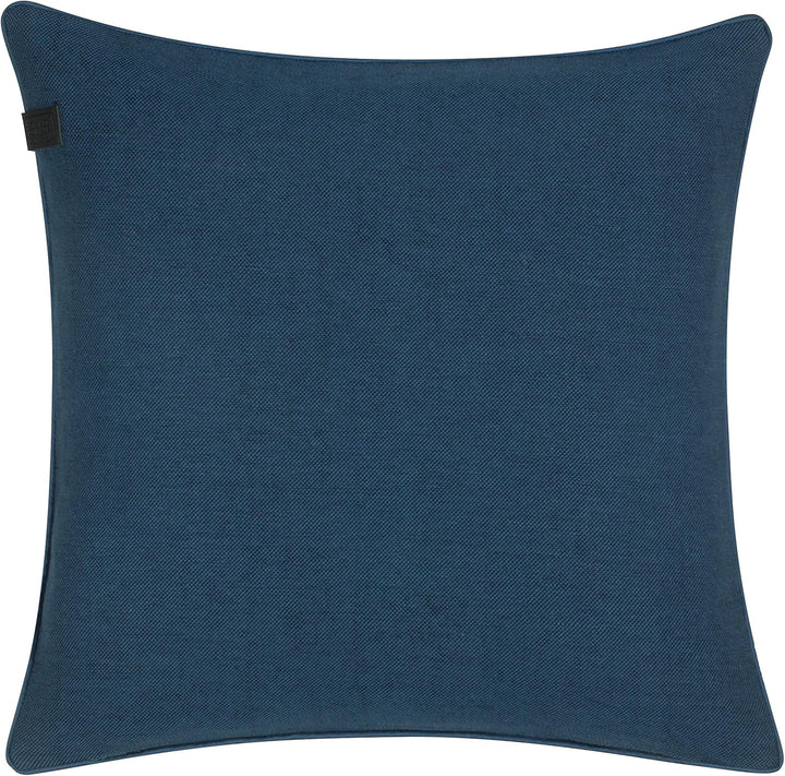 Schöner Wohnen Kollektion Kissenbezug Soft 2er Set - Kissenbezug 45x45 Baumwolle - Dekokissen blau -