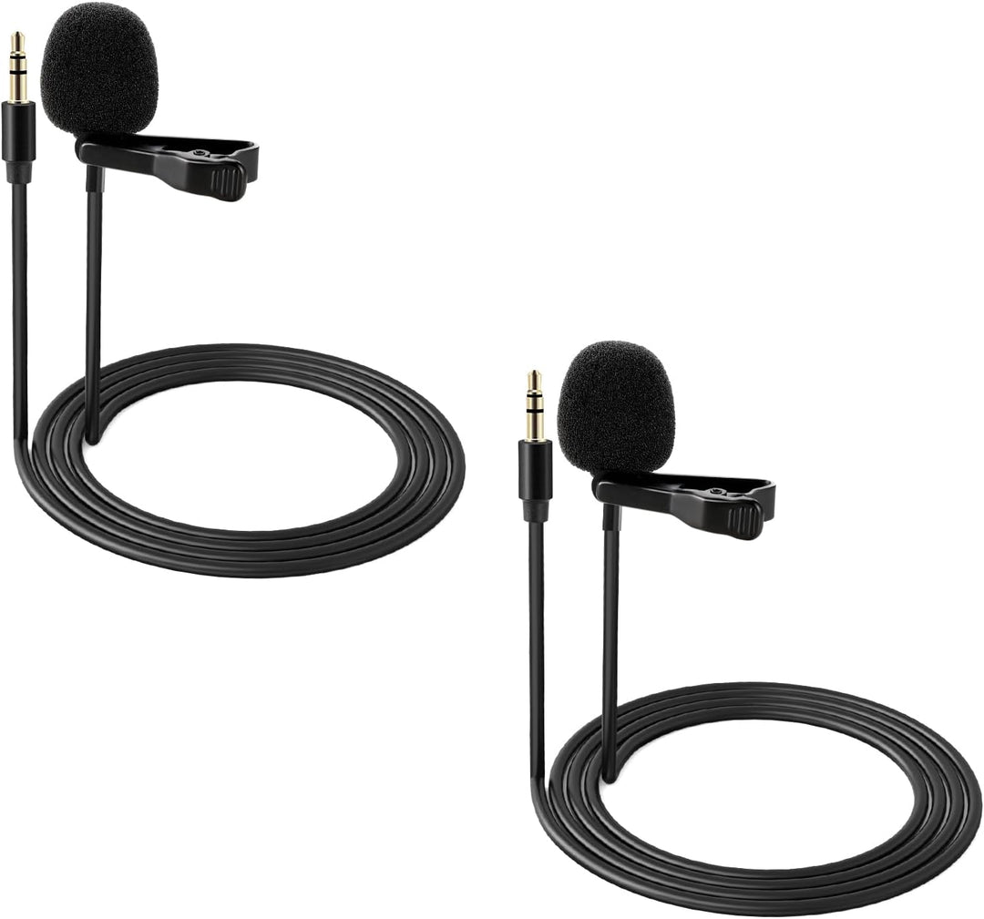 Neewer Lavalier-Ansteckmikrofon, kompatibel mit Rode Wireless GO II Wireless Pro DJI Wireless Mikrof