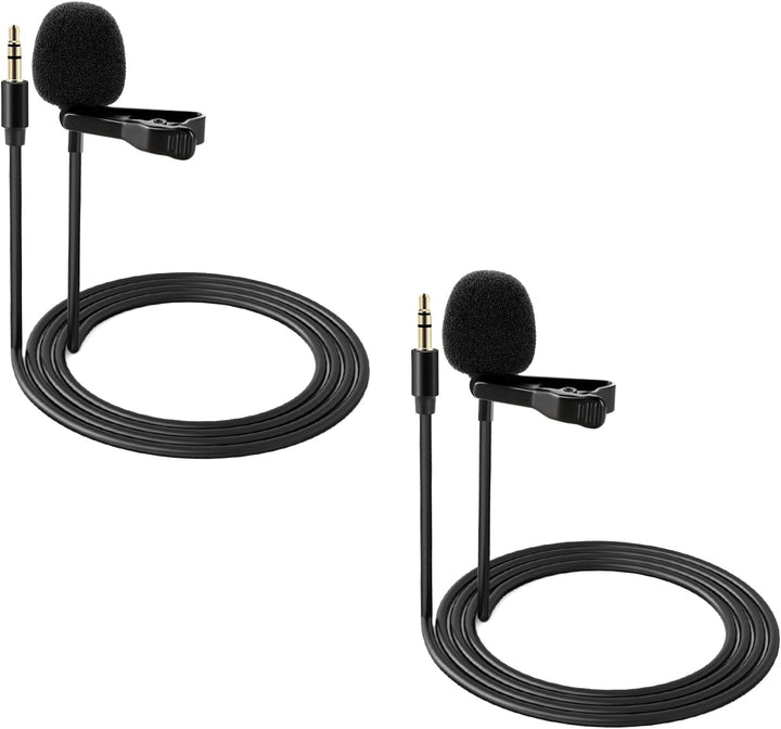 Neewer Lavalier-Ansteckmikrofon, kompatibel mit Rode Wireless GO II Wireless Pro DJI Wireless Mikrof