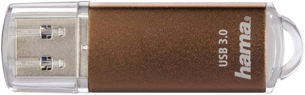 Hama 64GB USB-Stick USB 3.0 Datenstick (70 MB/s Datentransfer, USB-Stick mit Öse zur Befestigung am