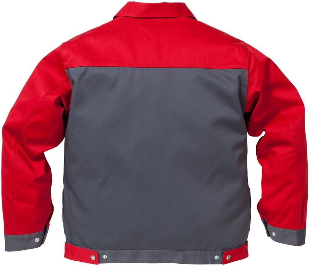Fristad Kansas - Jacket 4857 Luxe Large Grey/Red 109321-866 L