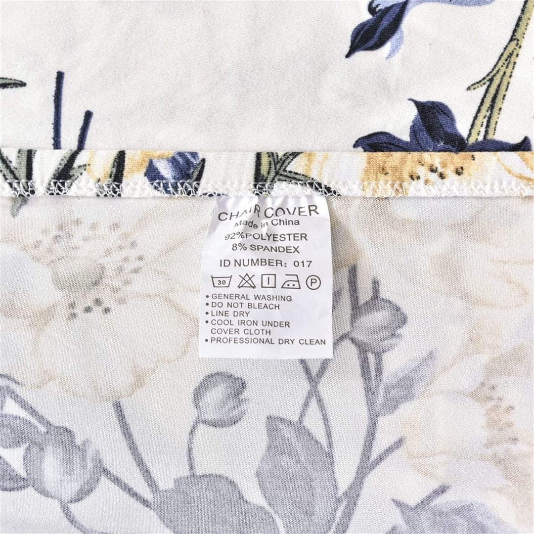 HZDHCLH Stuhlhussen 4er Set Stuhlbezüge Stretch abnehmbar, waschbar, Esszimmerstuhl-Schutzsitz für H