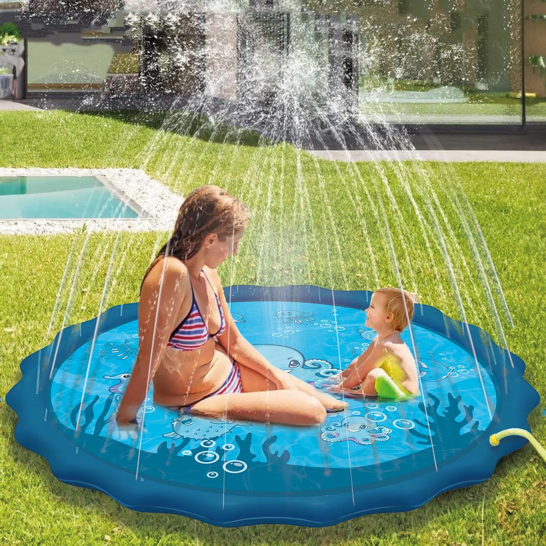 Super Splash® | Kinder Wasserspielgeräte | Pool mit Wasserdüsen | Kinder-Teppichspielzeug für drauss