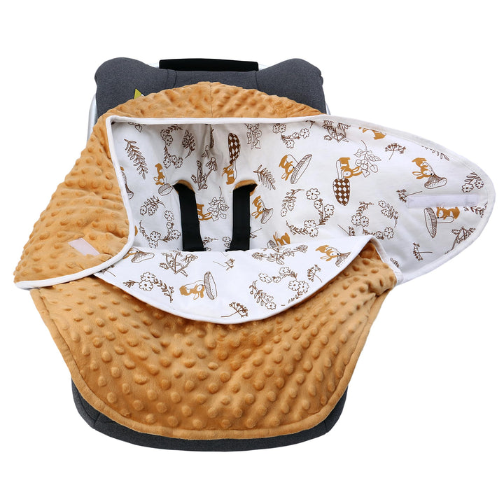 Einschlagdecke Babyschale für Buggy Universal Fusssack Babydecke Baumwolle Baby Pucksack für Kinderw