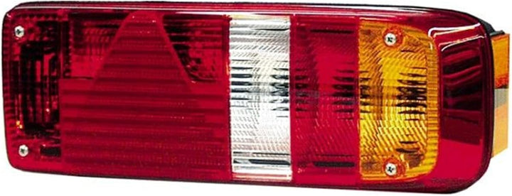 HELLA - Heckleuchte - EasyConn I - Glühlampe - 24V - Anbau/geschraubt - Lichtscheibenfarbe: mehrfarb