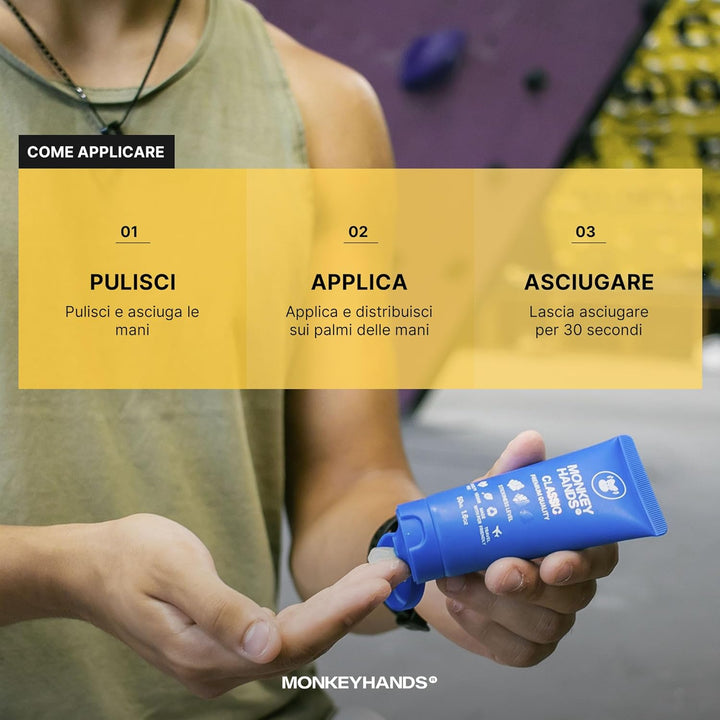 MONKEY HANDS Pole Dance Grip Gel | 100 ml - auch für Fitness Geräte, Turnen & Klettern - Vegan, ohne