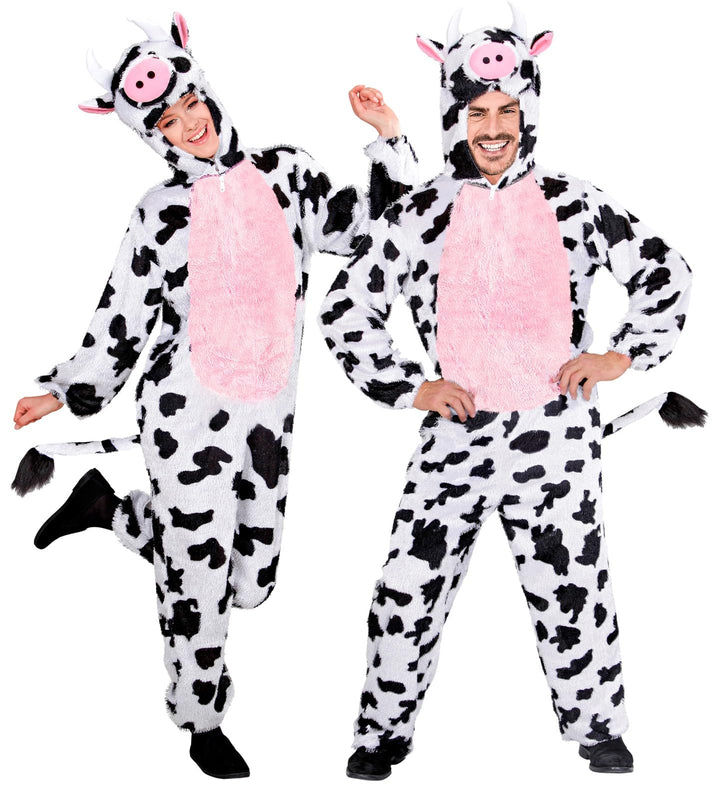 WIDMANN 9932B COSTUME PELUCHE MUCCA M/L C/CAPP #9931 M-L, M-L