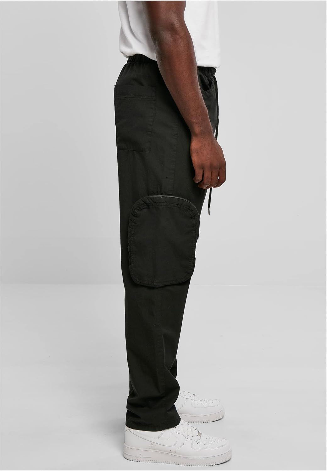 Urban Classics Herren Asymetric Pants Hose 32 Schwarz, 32 Schwarz