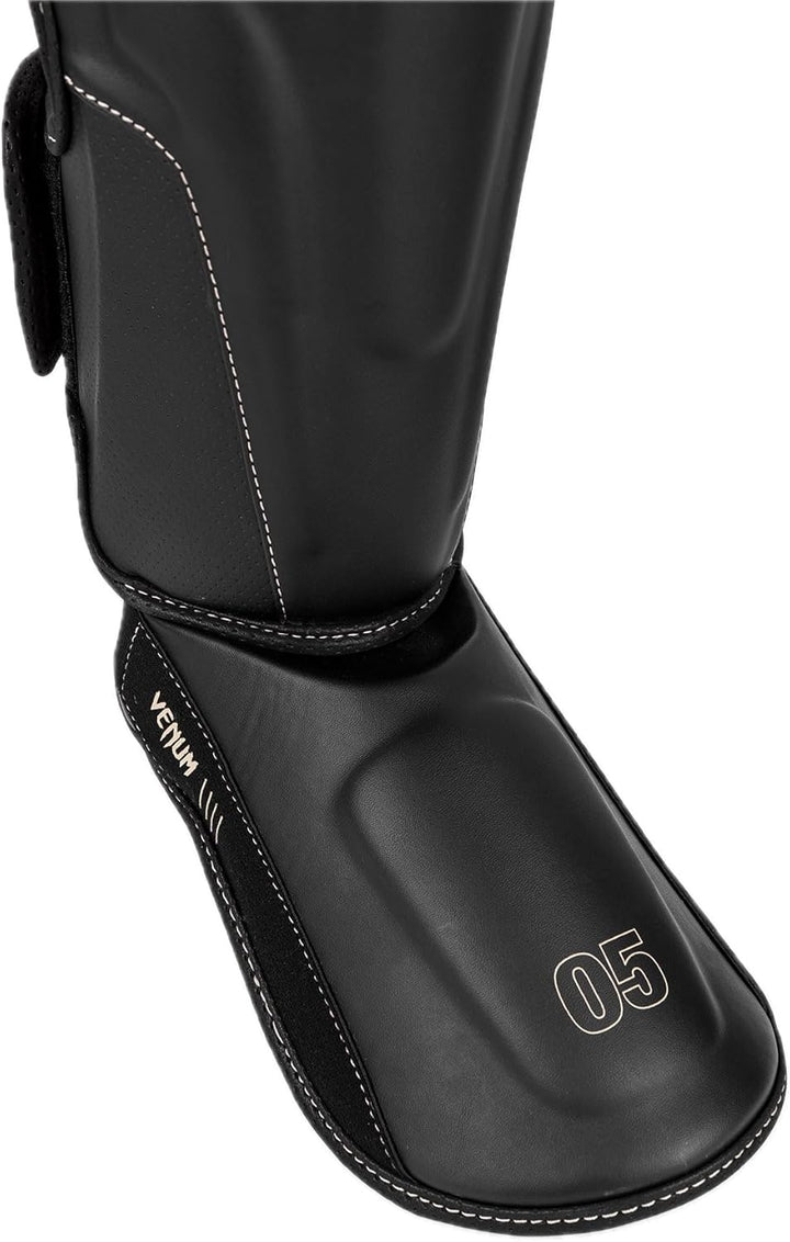 Venum Unisex-Adult Impact Evo Schienbeinschützer XL Schwarz, XL Schwarz