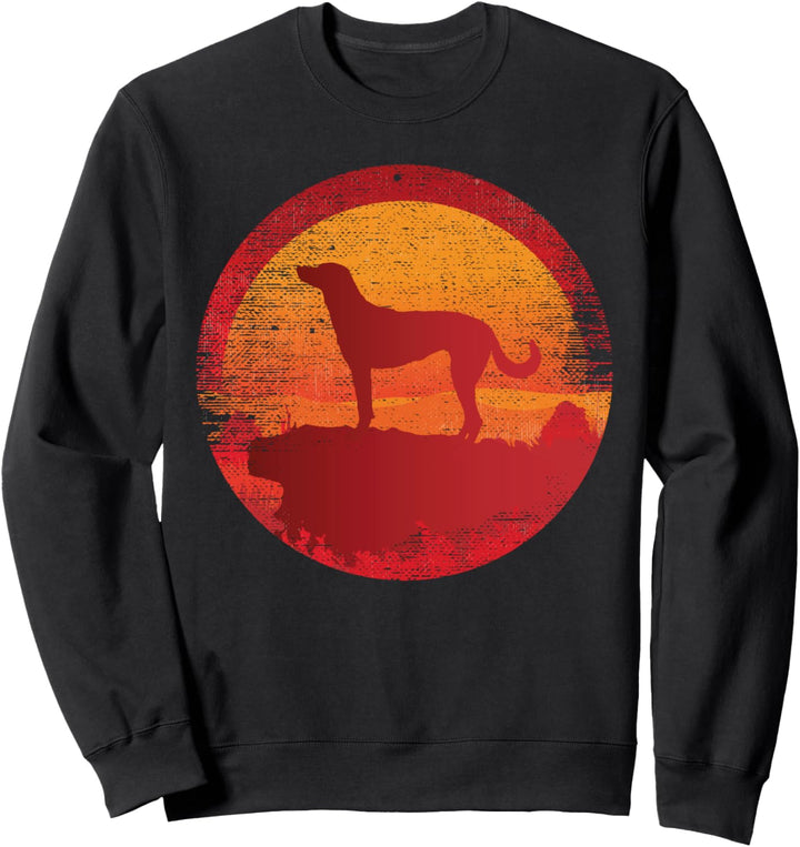 Louisiana Catahoula Leopard Dog Retro Sweatshirt