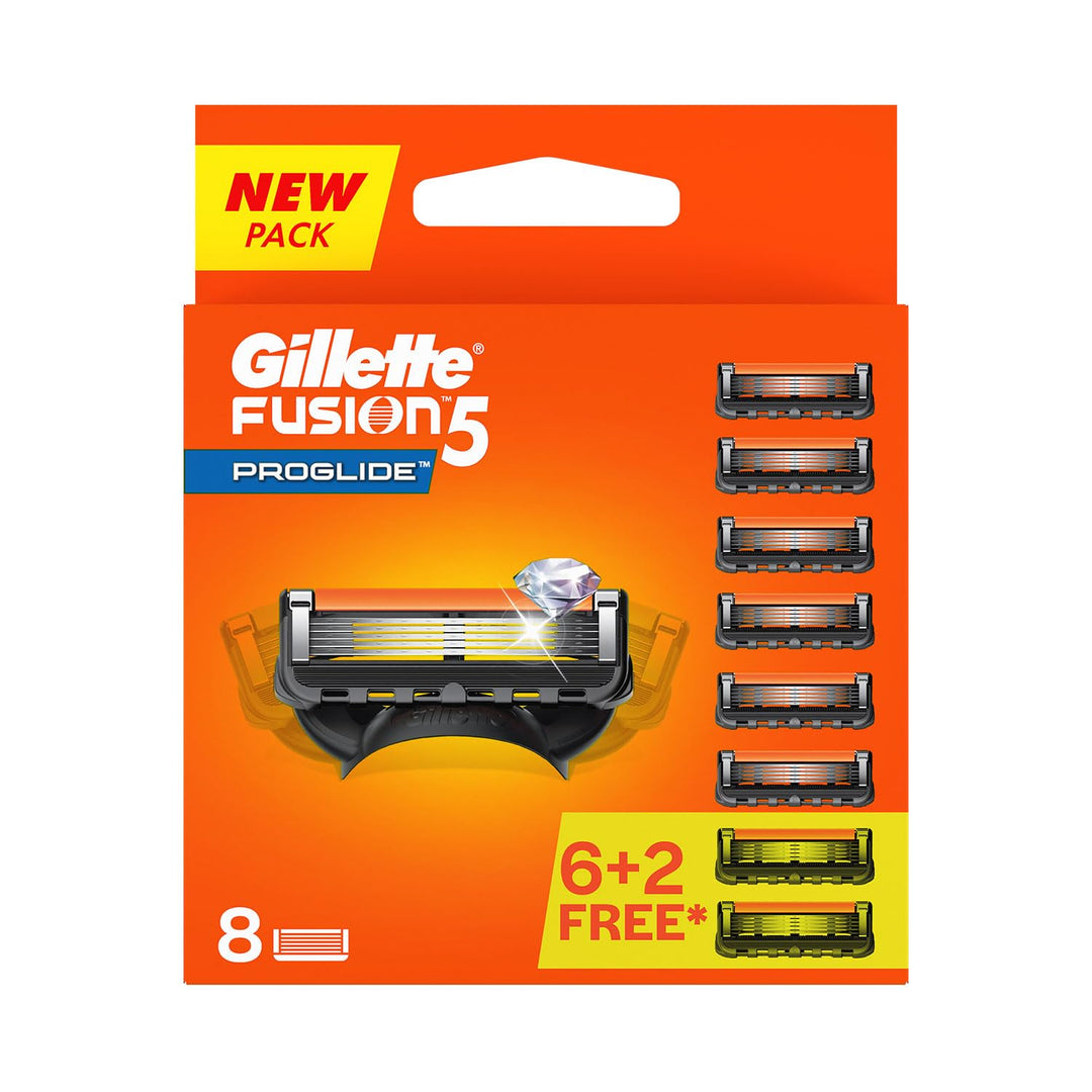 Gillette Fusion ProGlide (8 Blades) 8 Cartridge, 8 Cartridge