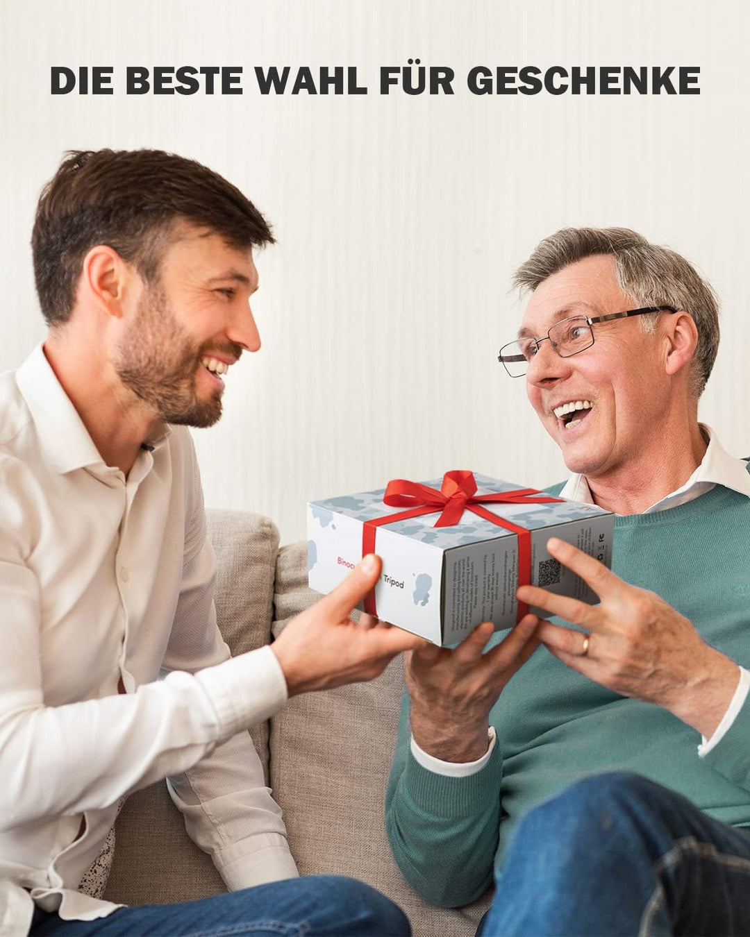 Hochleistungsfernglas, Usogood 10x42 HD Kompaktfernglas für Erwachsene mit BAK4-Prisma und FMC-Objek