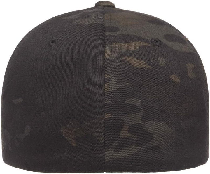 Flexfit Herren Athletic Baseball Fitted Cap Mütze L-XL Multicam Schwarz, L-XL Multicam Schwarz