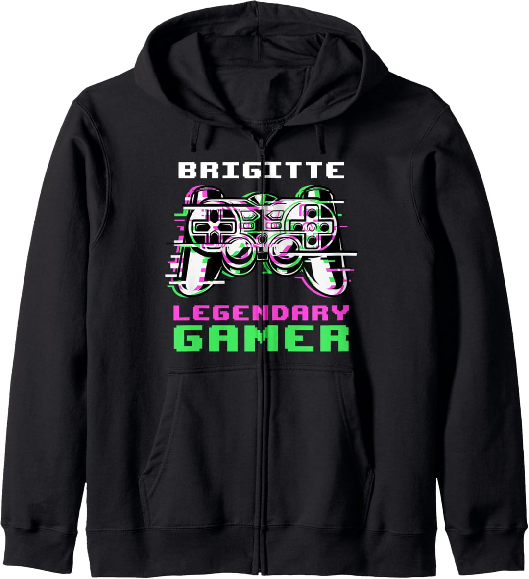 Brigitte - Legendary Gamer - Personalisiert Kapuzenjacke