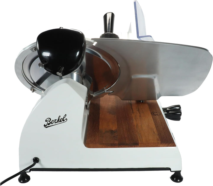 Berkel Red Line 300 Aufschnittmaschine rot - Schneidemaschine für die Küche inkl. handgefertigtes Ei