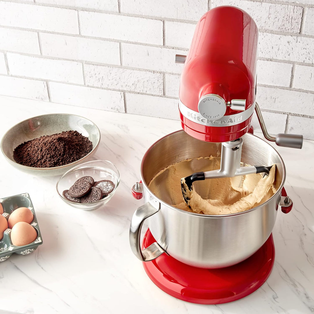 KDF7B Double Flex Edge Schlägel für Select Bowl-Lift Standmixer, Silber