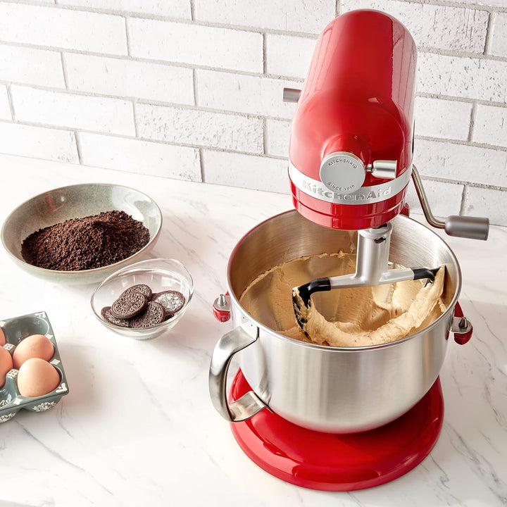 KDF7B Double Flex Edge Schlägel für Select Bowl-Lift Standmixer, Silber