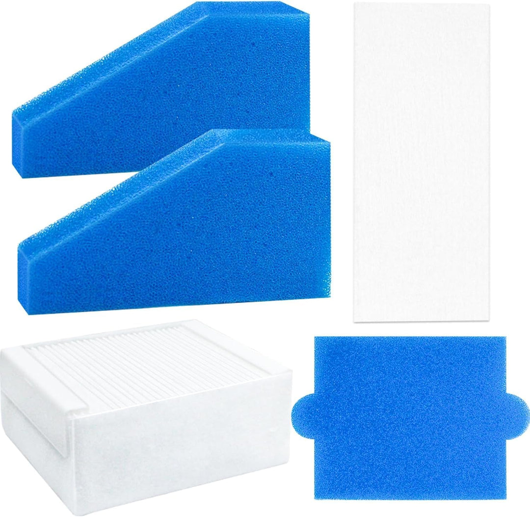 3 Stück Filter Set komplett 5-teilig geeignet für Thomas Staubsauger der Baureihe Aqua+,Alternative