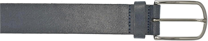 Vanzetti Glitter Radiance 35mm Metallic Belt W80 Marine/Silver Metalic