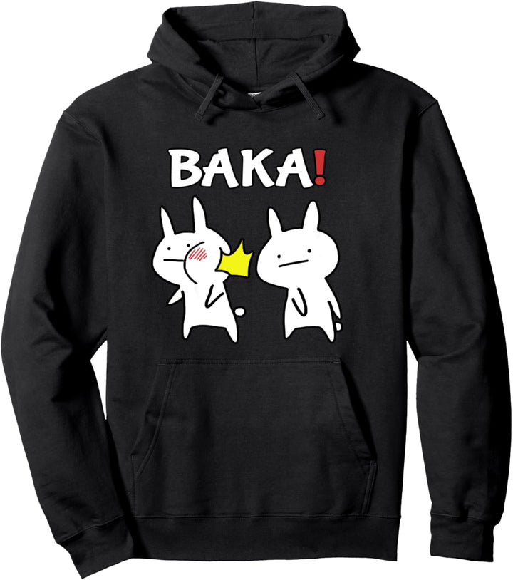 Lustiger japanischer Anime, Baka Rabbit Slap Pullover Hoodie