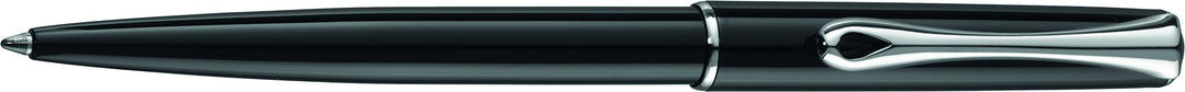 DIPLOMAT - Kugelschreiber Traveller Lack schwarz easyFlow - Schick und elegant - 5-Jahre-Garantie -