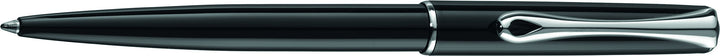 DIPLOMAT - Kugelschreiber Traveller Lack schwarz easyFlow - Schick und elegant - 5-Jahre-Garantie -