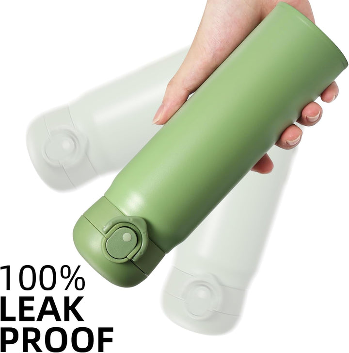 Olerd 500ML Thermosflasche, Edelstahl Trinkflasche, Doppelwandisolierung Thermosflask, Isolierflasch