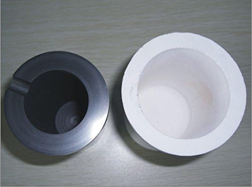 Gold Silber Graphit Ingotform Schmelzguss Veredelung - 3KG - Graphite and Quartz Crucible, Graphite
