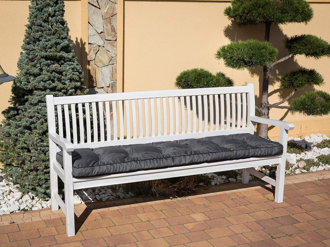 Bankauflage für Gartenbank, Polsterauflage, Sitzkissen, Bankkissen, Bankpolster mit 8 cm Dicke Polst
