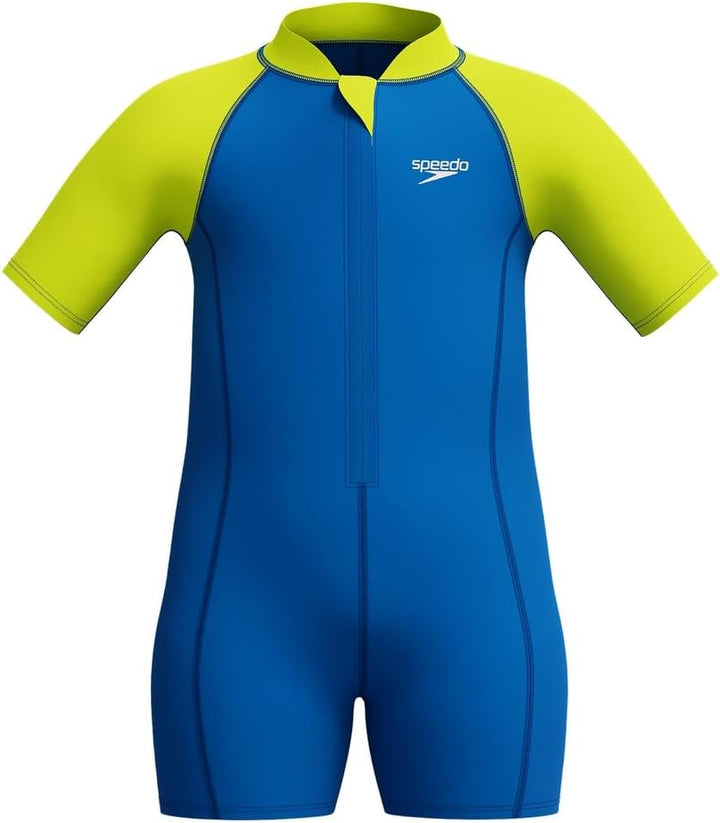 Speedo Jungen Essential Neoprenanzug zum Schwimmen Lernen | Schwimmunterricht | Weiche Haptik | Neop