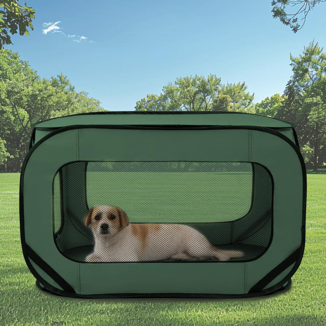 92 * 52 * 52 cm Hundetransportbox Faltbar Oxford-Gewebe Hundetasche Netzstoff transportbox Hund Atmu