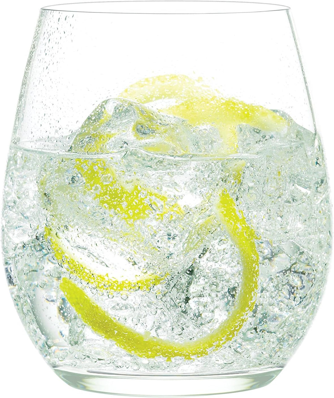 Luigi Bormioli Trinkgläser 400 ml PALACE Hydrosommelier, hochwertiges Glas für stilles Wasser, bleif