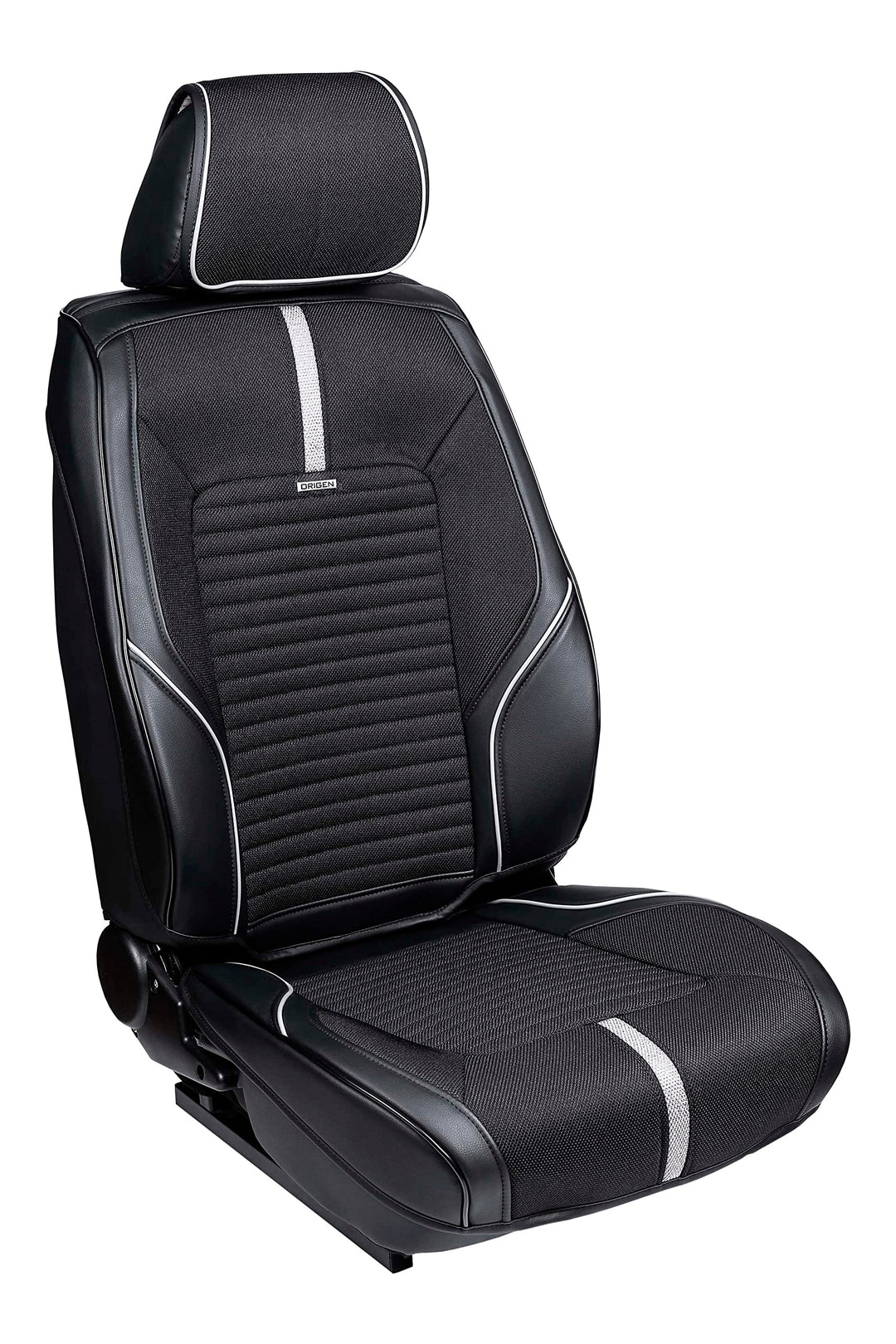 Origen Vordersitzbezug Modell R3 Schwarz mit 6 cm Schaumstoff. Kompatibel mit Seitenairbag. Hergeste